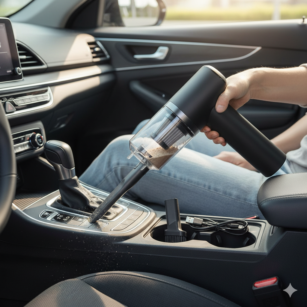 CarClean™ Limpieza profesional en tu auto, siempre a la mano