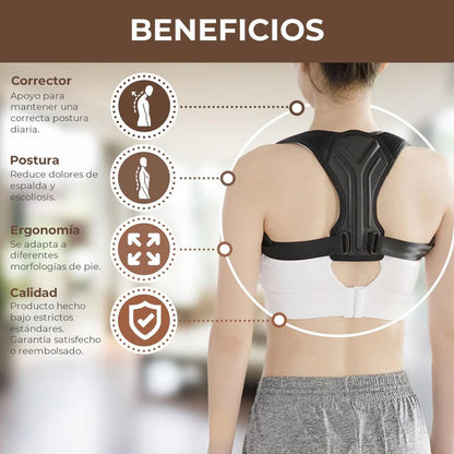 PostureFix™ Postura perfecta, alivia dolor, confianza total